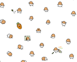 Baby Potato! Doodle Art Print