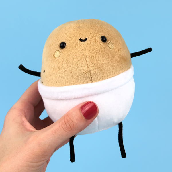 Baby Potato Plushie – KiraKiraDoodles