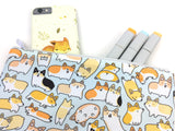 Bigger Corgilicious Corgi Doodle Zipper Pouch