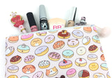 Mmm.. Donuts! - Bigger Kawaii Doodle Zipper Pouch