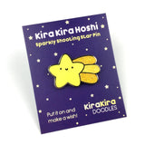 Kira Kira Hoshi - Sparkly Shooting Star Pin! ~ Make a Wish!