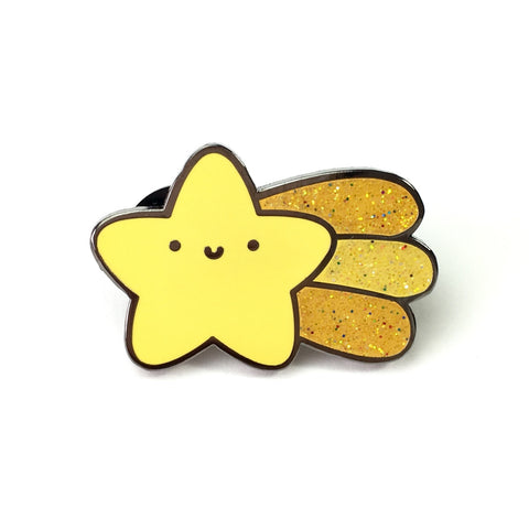 Kira Kira Hoshi - Sparkly Shooting Star Pin! ~ Make a Wish!