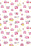 Kawaii Kirby Doodle Art Print