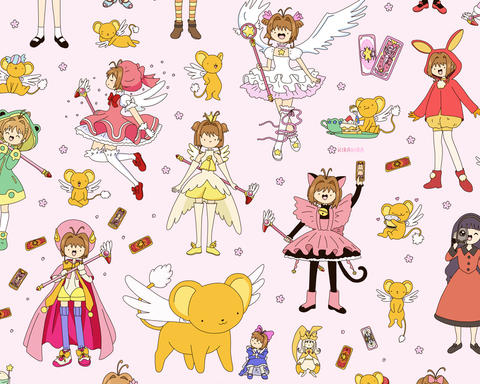 Cardcaptor Sakura Doodle Art Print