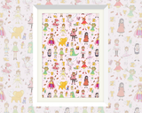 Cardcaptor Sakura Doodle Art Print