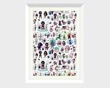 Steven Universe Doodle Art Print