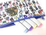 Gravity Falls Doodle Zipper Pouch