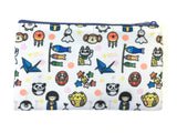 Kawaii Lucky Japan Doodle Pouch