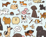 Doggy Doodle Art Print