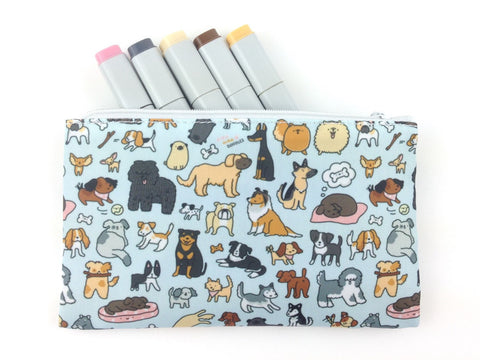 Doggy Doodle Zipper Pouch