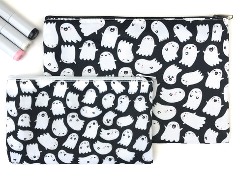Bigger Spooky Doodle Zipper Pouch