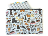 Bigger Doggy Doodle Zipper Pouch