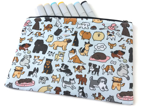 Bigger Doggy Doodle Zipper Pouch
