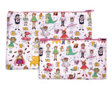 Bigger Cardcaptor Sakura Doodle Zipper Pouch