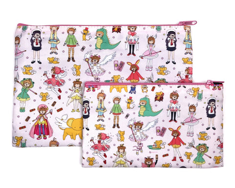 Bigger Cardcaptor Sakura Doodle Zipper Pouch