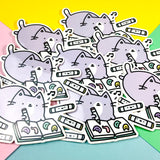 Copicat! - Kawaii Marker Kitty Sticker