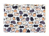 Bigger Pug Life Doodle Zipper Pouch