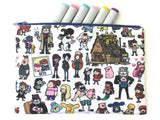 Bigger Gravity Falls Doodle Zipper Pouch