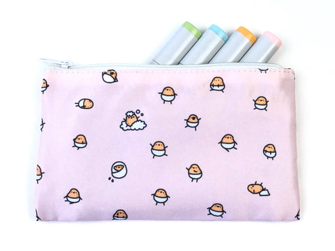 Baby Potato Doodle Zipper Pouch