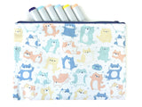 Kitty Dance Off! Big Doodle Zipper Pouch