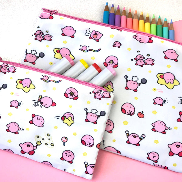 Kawaii Kirby Doodle Art Print – KiraKiraDoodles