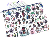 Bigger Steven Universe Doodle Zipper Pouch