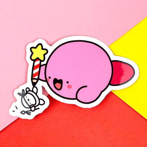 Kirby Doodles Sticker
