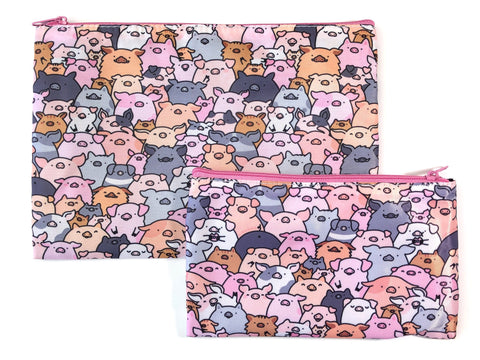 Bigger Piggy Doodle Pouch
