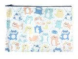 Kitty Dance Off! Big Doodle Zipper Pouch