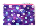 Bigger Galaxy Doodle Zipper Pouch
