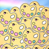 Joy of Painting - Kawaii Paint Palette Sticker