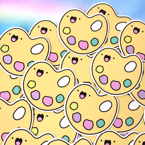 Joy of Painting - Kawaii Paint Palette Sticker