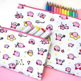 Bigger Kirby Doodle Zipper Pouch