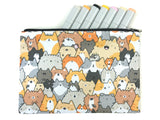 Cats, Kitties and a Spy! Bigger Doodle Zipper Pouch