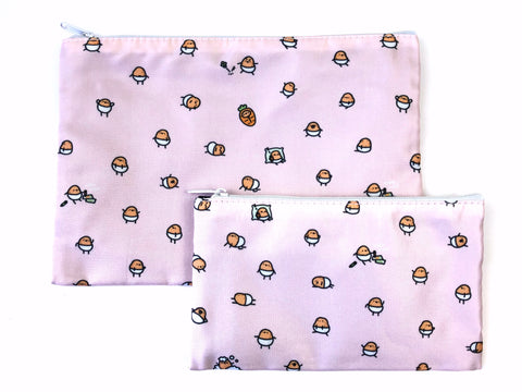 Bigger Baby Potato Doodle Zipper Pouch