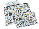 Bigger Doggy Doodle Zipper Pouch
