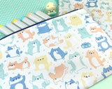 Kitty Dance Off! Big Doodle Zipper Pouch
