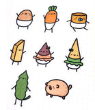 Baby Potato and Friends! Flake Sticker Pack