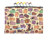Bigger Beary Cute Bears Zipper Pouch
