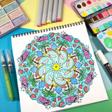 KiraKira Mandala Book - Kawaii Mandala Coloring Book!