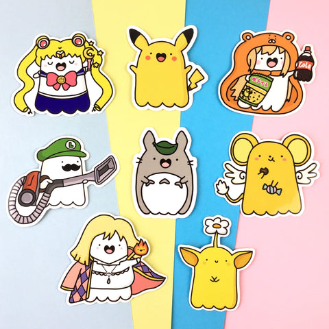 Spooky's Cosplay - Single Stickers ~ Anime & Games