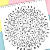 KiraKira Mandala Book - Kawaii Mandala Coloring Book!