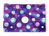 Bigger Galaxy Doodle Zipper Pouch