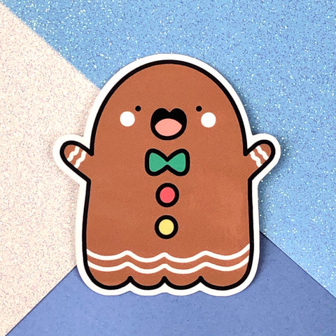 Gingerbread Spooky Sticker