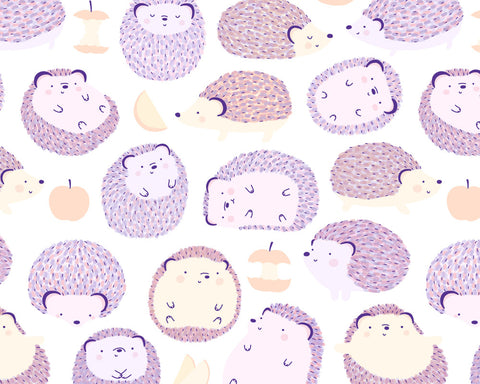 Happy Hedgies! Cute Hedgehog Doodle Art Print