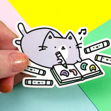 Copicat! - Kawaii Marker Kitty Sticker