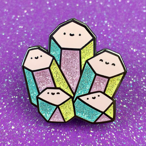 Sparkle Squad! Cutest Crystal Pin